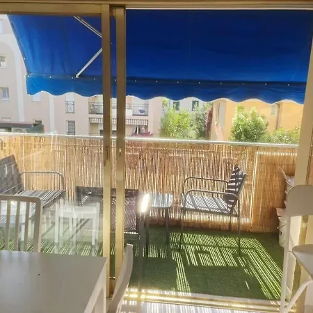 Apartment Le Diego Suarez, Apt 5 Prs, Clim, 100m Des Plages Antibes