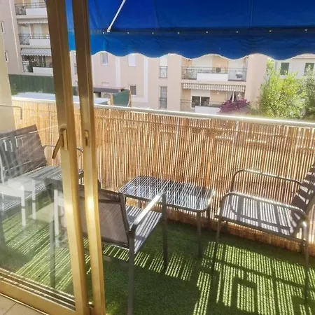 Le Diego Suarez, Apt 5 Prs, Clim, 100m Des Plages Antibes